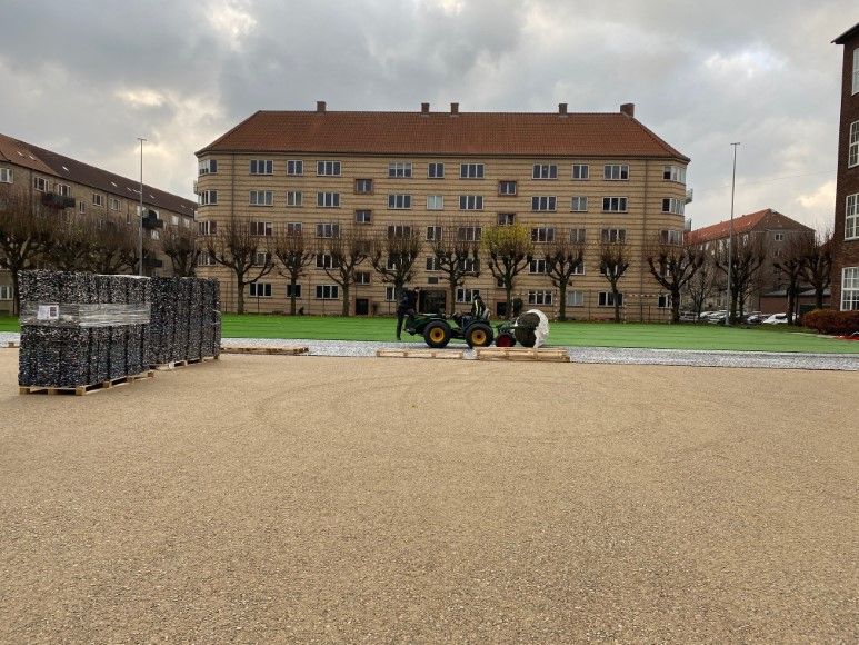 Bavnehøj Skole fuldt billede af bygningen
