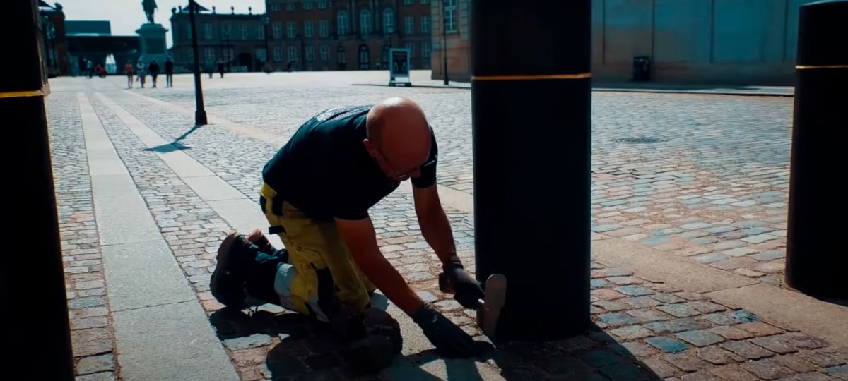 Perimetersikring af Amalienborg slotsplads