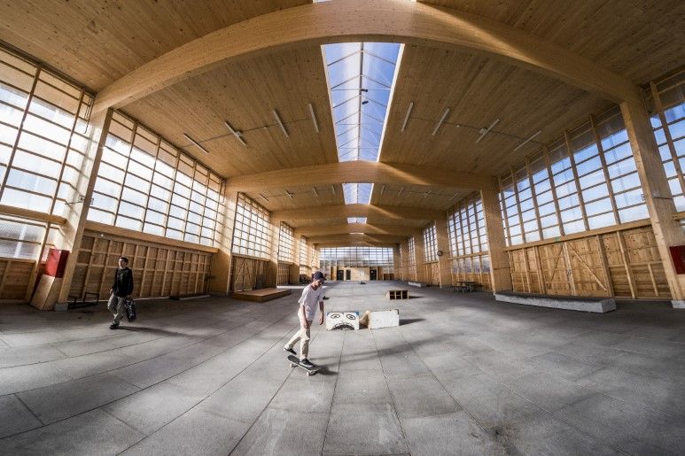 Gentofte Skaterpark hallen