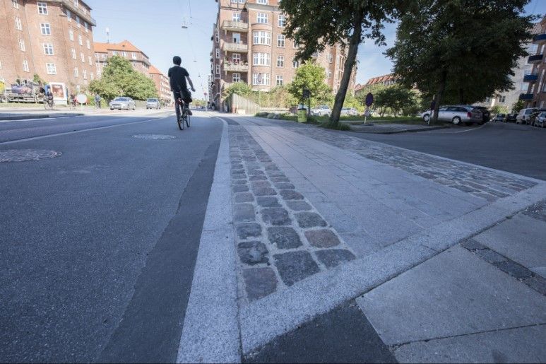 Supercykelsti på Amager fælledvej