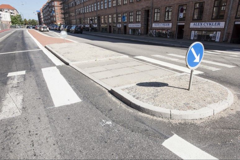 Supercykelsti på Amager fælledvej