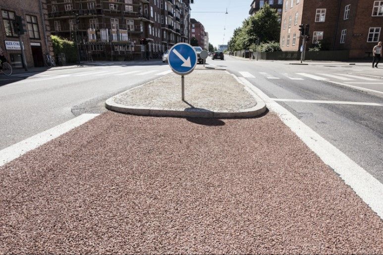 Supercykelsti på Amager fælledvej