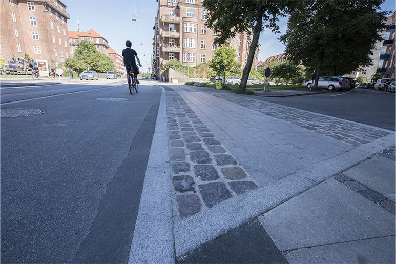 Supercykelsti på Amager fælledvej
